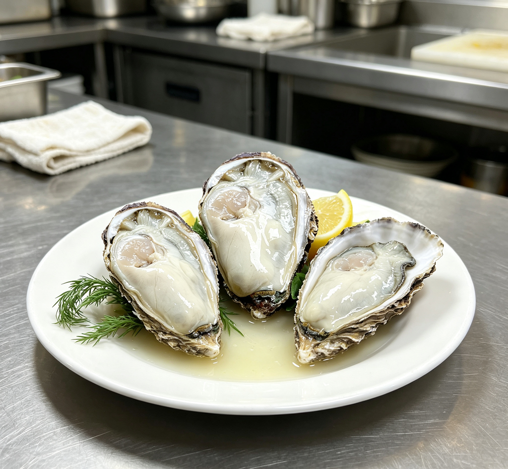 Fresh Raw Oysters