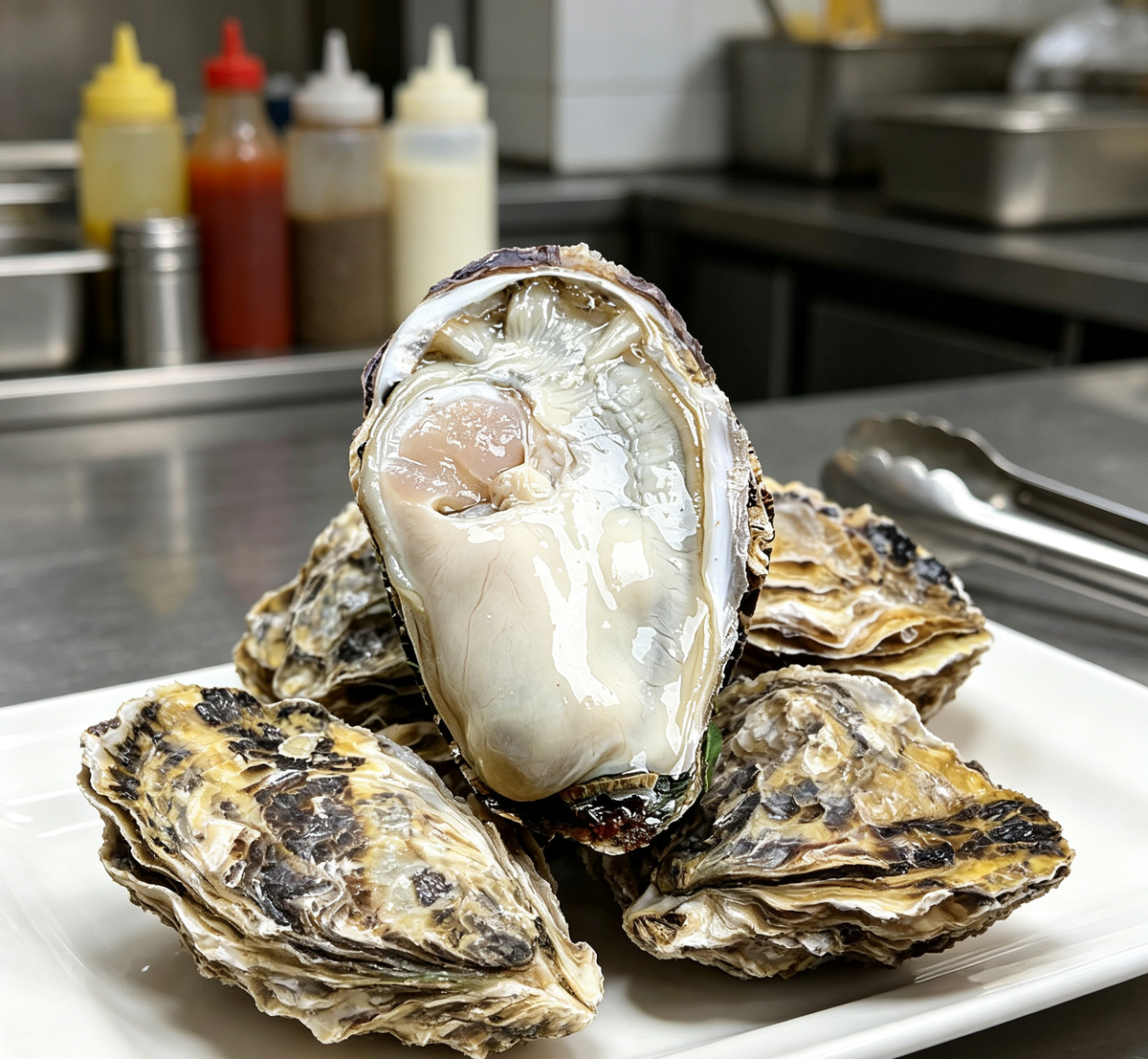 Fresh Raw Oysters